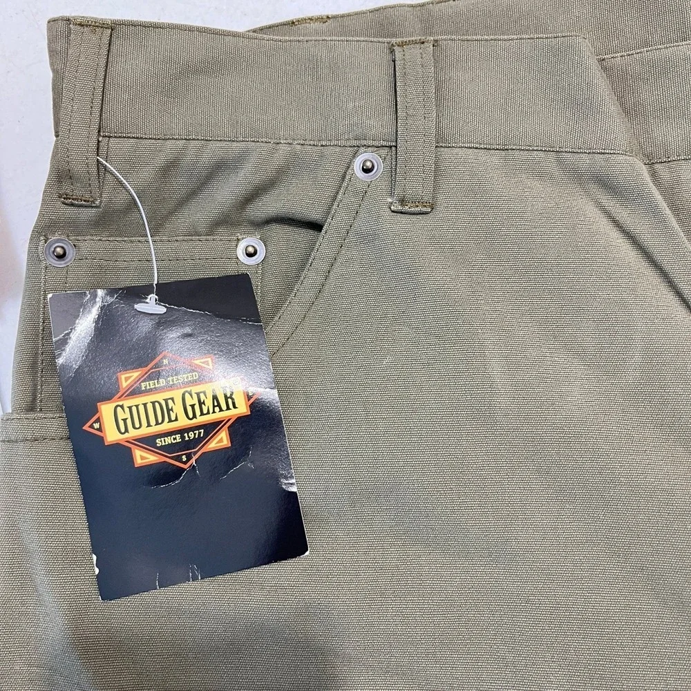 Guide Gear Flannel Lined Canvas Work Pant Size 40 Outdoors Trail Camping Hunting
